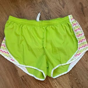 Soffe Neon Green Junior size‎ shorts
